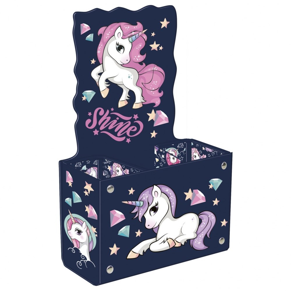 PAPELERA ESCOLAR UNICORNIO 14 DERFORM